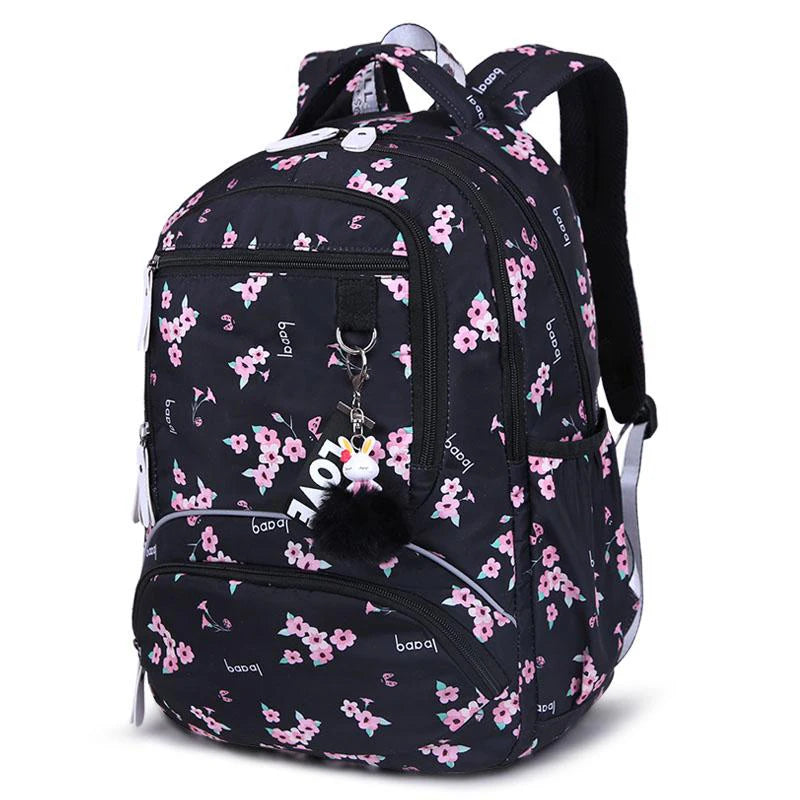 Large schoolbag cute Student School Backpack Printed Waterproof bagpack primary school book bags for teenage girls kids mochila