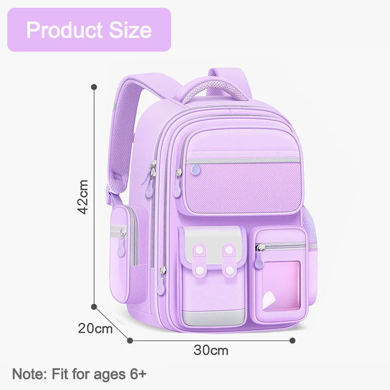 Children's Schoolbag Student Backpack Burden-reducing Large-capacity Kid's Backpack Back To School Book Bags School Supplies