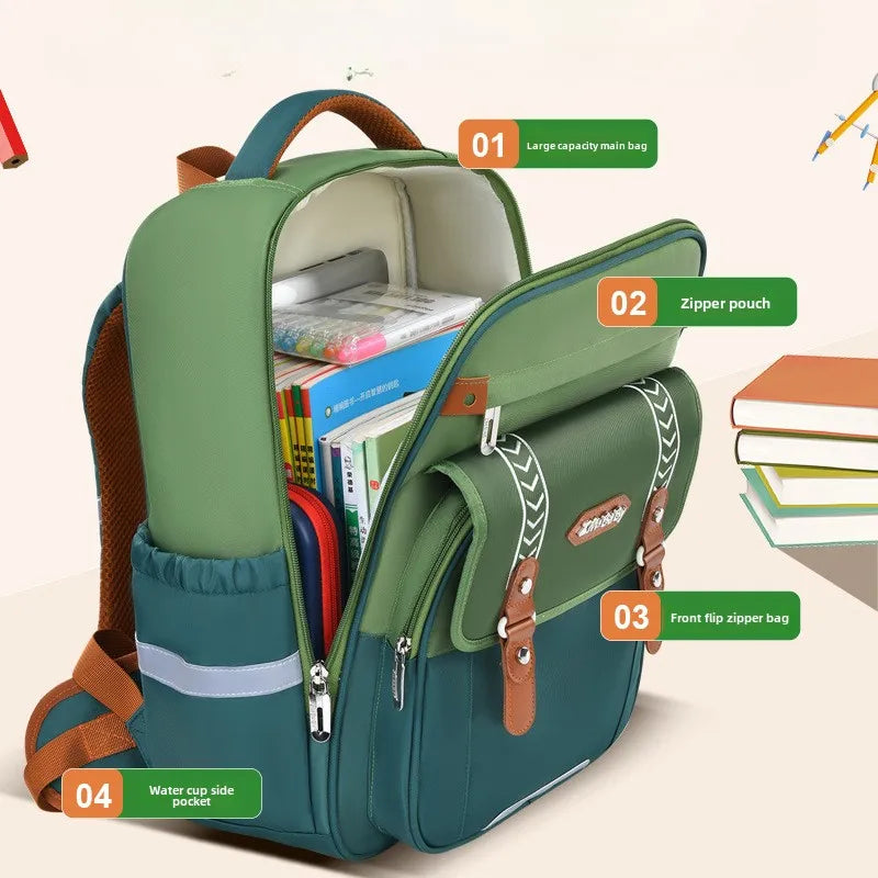 Children School Bags For Girls and boys Orthopedic Backpack waterproof schoolbag Primary School backpack Kids Satchel mochila