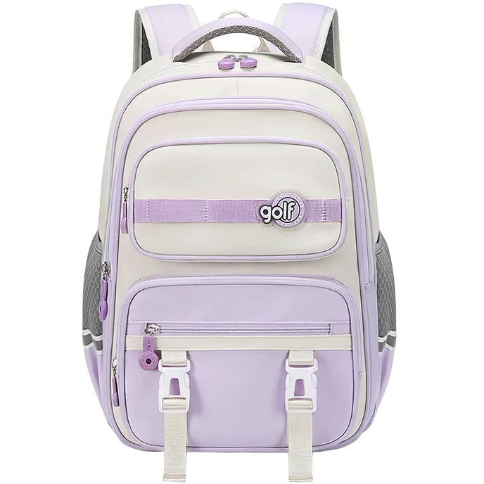 GOLF School Book Bags Kids Primary Backpack Large School Backpacks Children Elementary Bookbag Schoolbag Boys Girl multi pockets