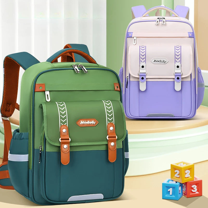 Children School Bags For Girls and boys Orthopedic Backpack waterproof schoolbag Primary School backpack Kids Satchel mochila