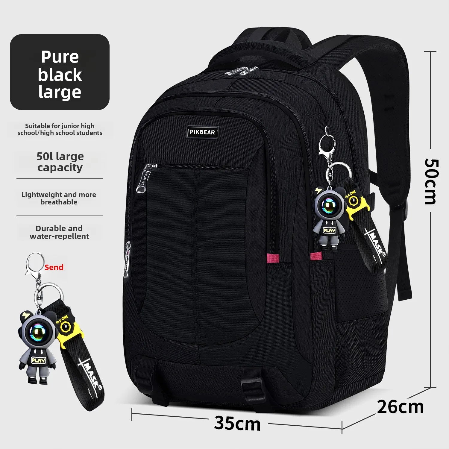 Astronaut pendant Orthopedic Men Laptops Backpack Teenages Camouflage Schoolbag Primary Waterproof Backpacks student School Bags