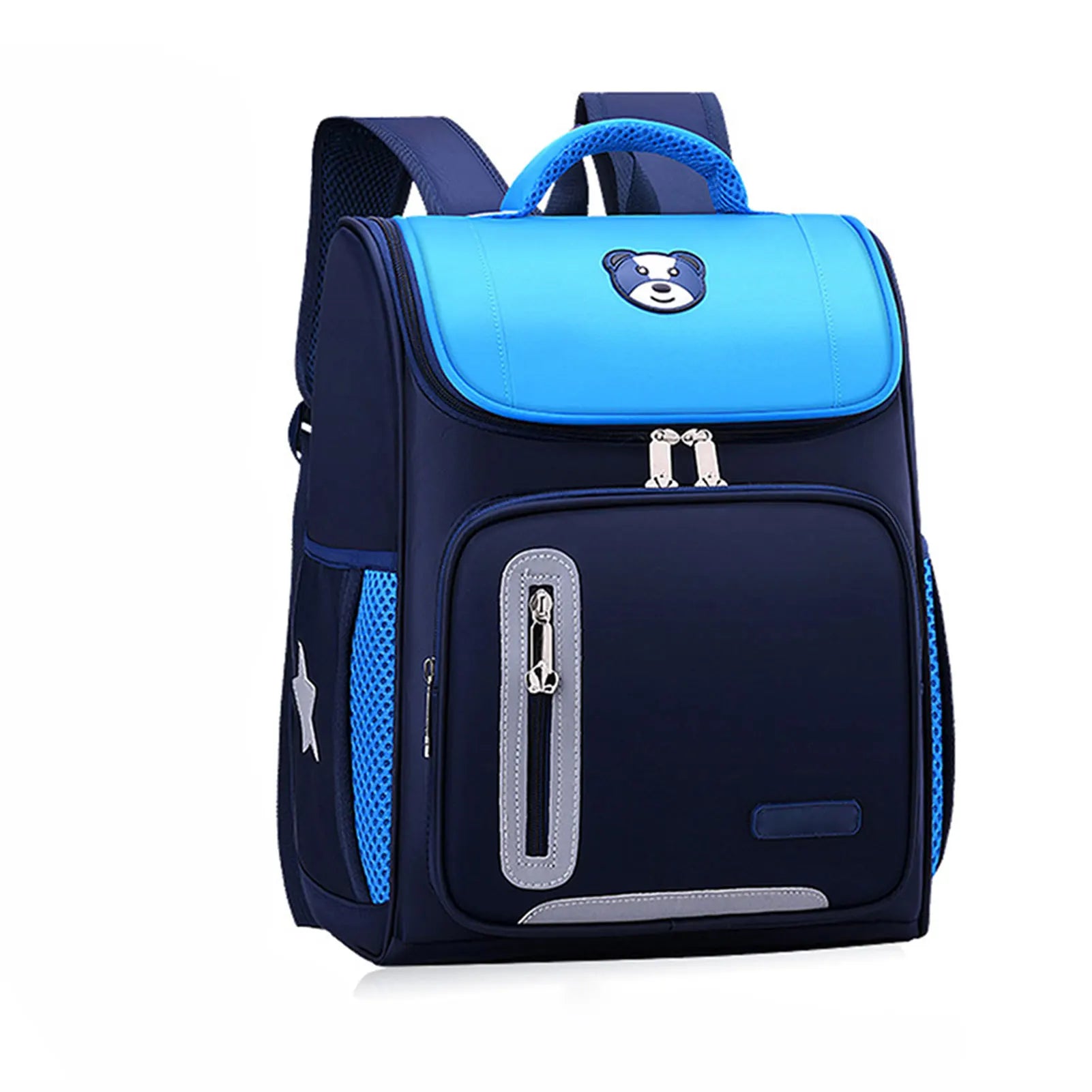 Cute Stylish Children School Bags Waterproof Reflective Cartoon Large Capacity Bookbag For School Hiking Travel Perfect Gift