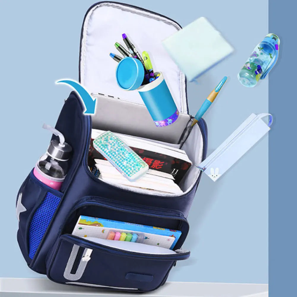 2026 New Children School Bags Reflective Fashion School Backpack Stylish Portable Versatile Bookbag Kids Schoolbag For School