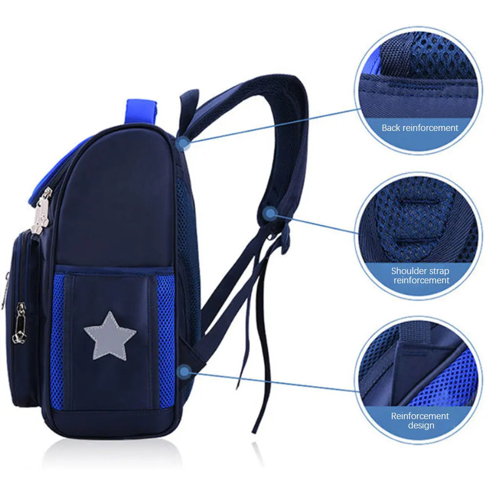 2026 New Children School Bags Reflective Fashion School Backpack Stylish Portable Versatile Bookbag Kids Schoolbag For School